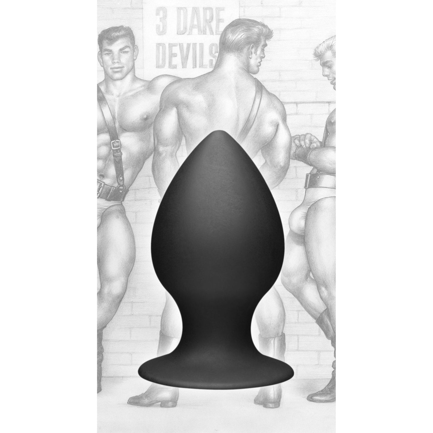 Tom of Finland Medium Silicone Anal Plug - butt-plugs - The Rabbit Hole Life