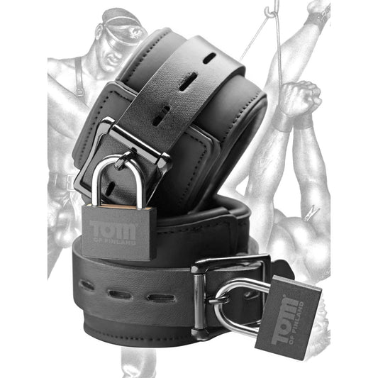 Tom of Finland Neoprene Wrist Cuffs - ankle-and-wrist-cuffs - The Rabbit Hole Life