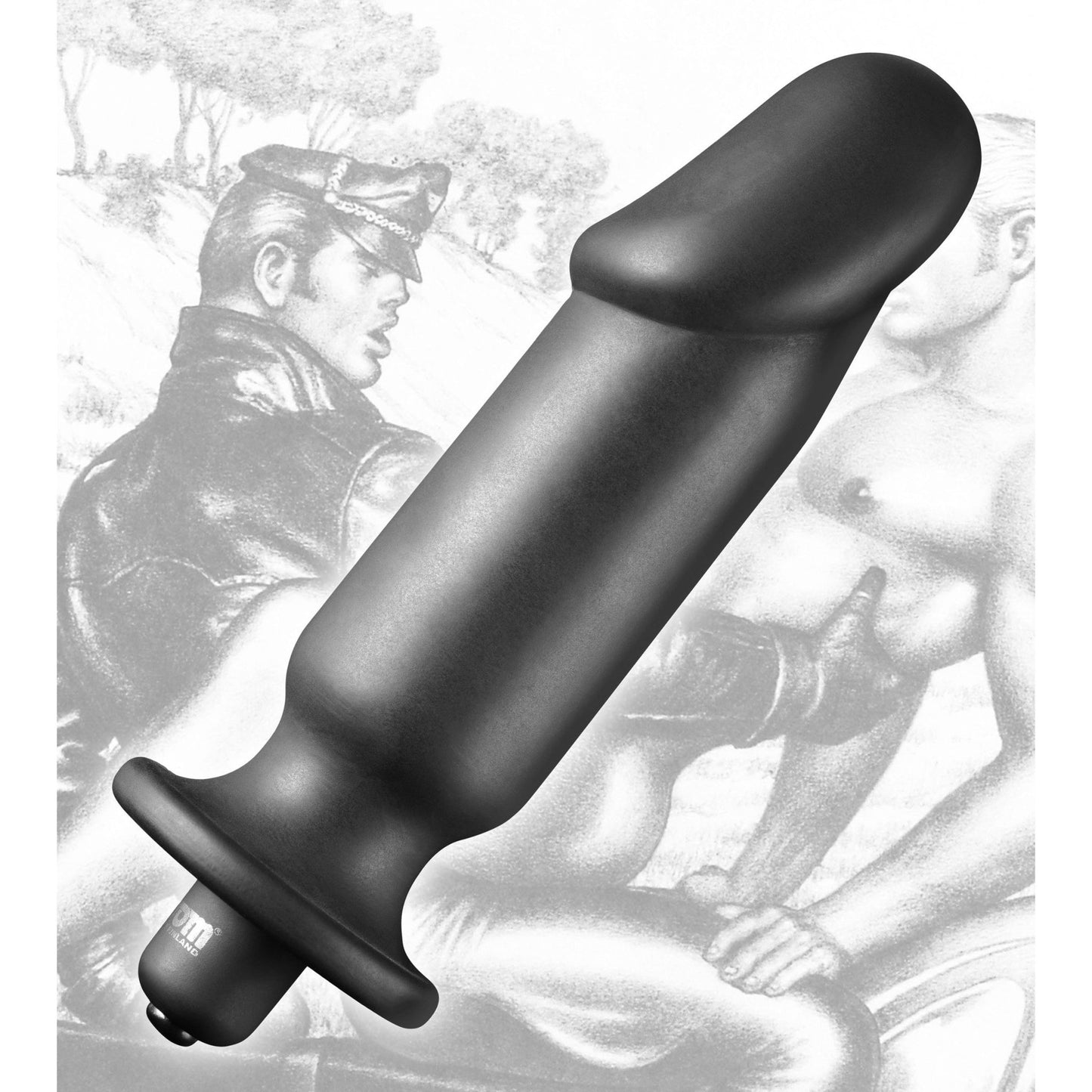 Tom of Finland Silicone Vibrating Anal Plug - vibesextoys - The Rabbit Hole Life