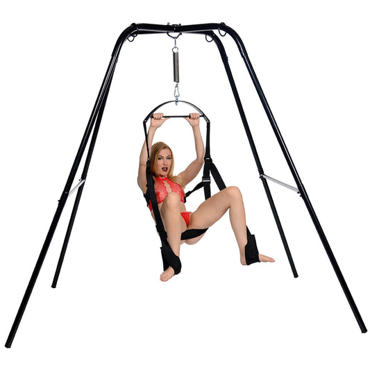 Trinity Ultimate Sex Swing Stand - TV - The Rabbit Hole Life