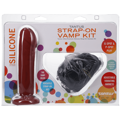 TS4831 - Tantus Vamp Kit Crimson Medium - Anals Toys - The Rabbit Hole Life