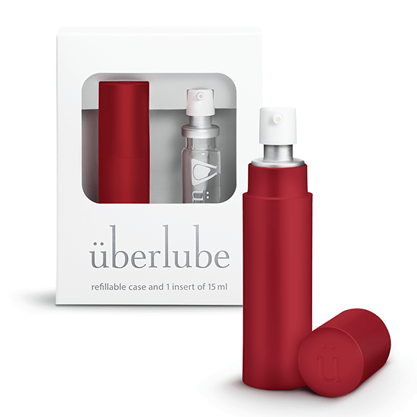 Überlube Good-To-Go Traveler - Red - Lubes - The Rabbit Hole Life