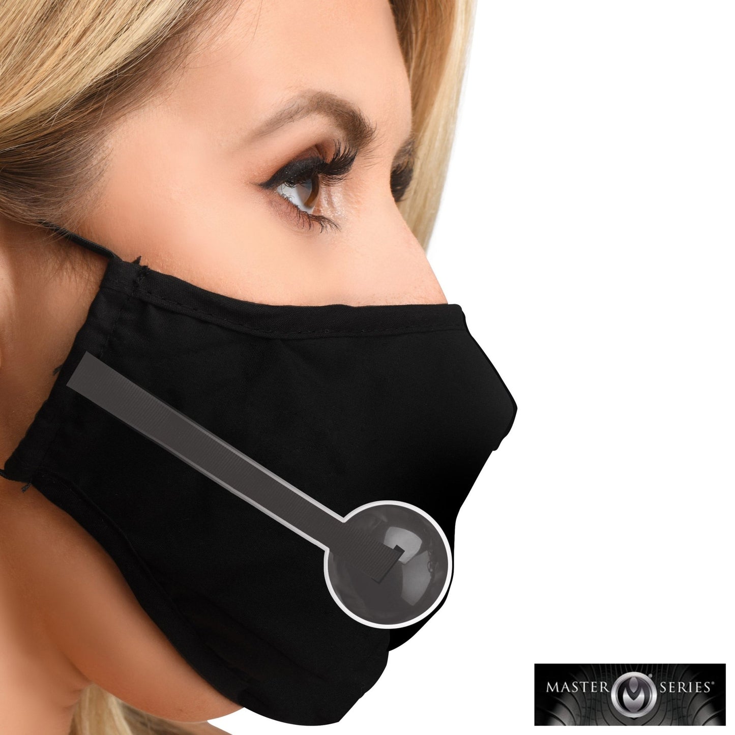 Under Cover Ball Gag Face Mask - GAGS - The Rabbit Hole Life