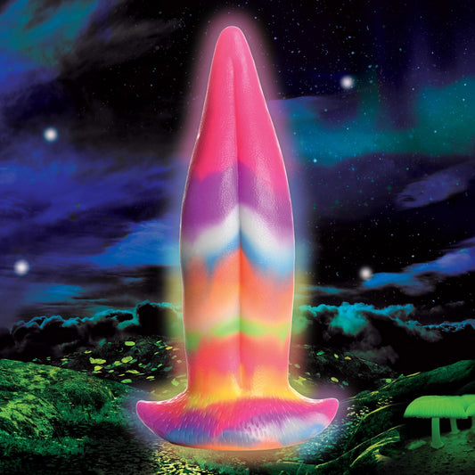 Unicorn Kiss Unicorn Tongue Glow-in-the-Dark Silicone Dildo - Dildos - The Rabbit Hole Life