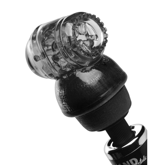 Vibra Cup Penis Head Wand Masturbation Kit - wand-massagers - The Rabbit Hole Life