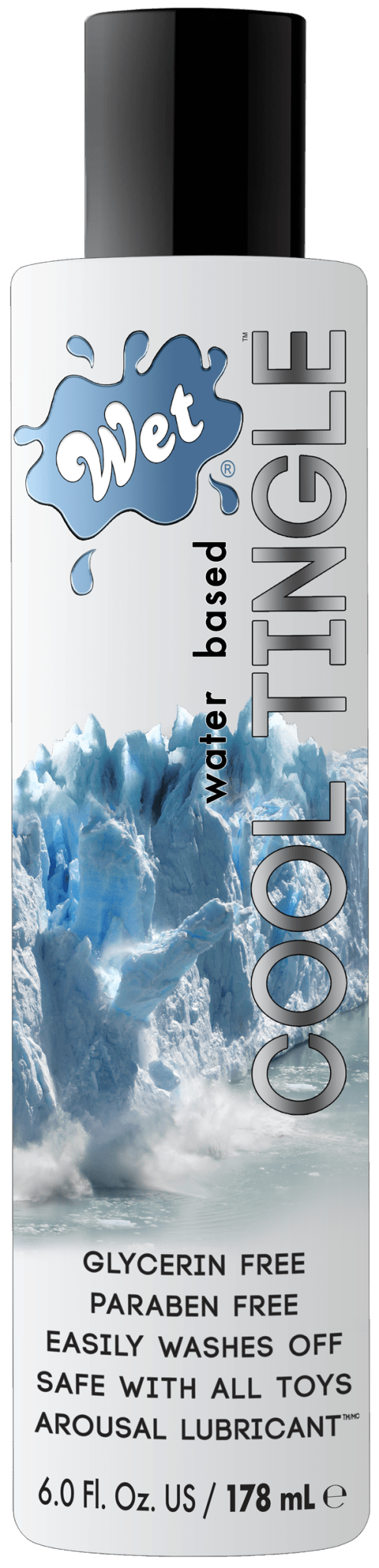 Wet® Cool Tingle Water Based 6 Fl. Oz./178mL - Lubes - The Rabbit Hole Life