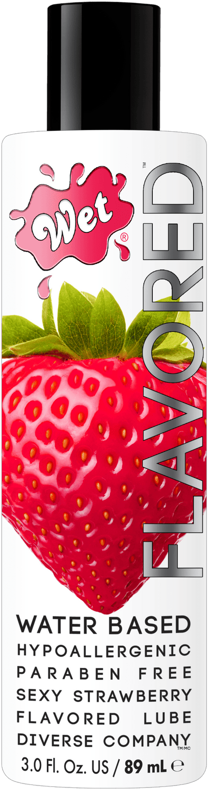 Wet Flavored Sexy Strawberry Edible Lube 3oz - Other - The Rabbit Hole Life