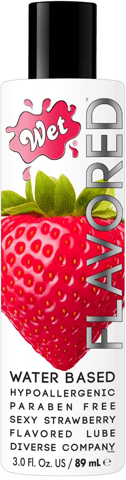 Wet Flavored Sexy Strawberry Edible Lube 3oz - The Rabbit Hole Life Wet Flavored Sexy Strawberry Edible Lube 3oz - The Rabbit Hole Life