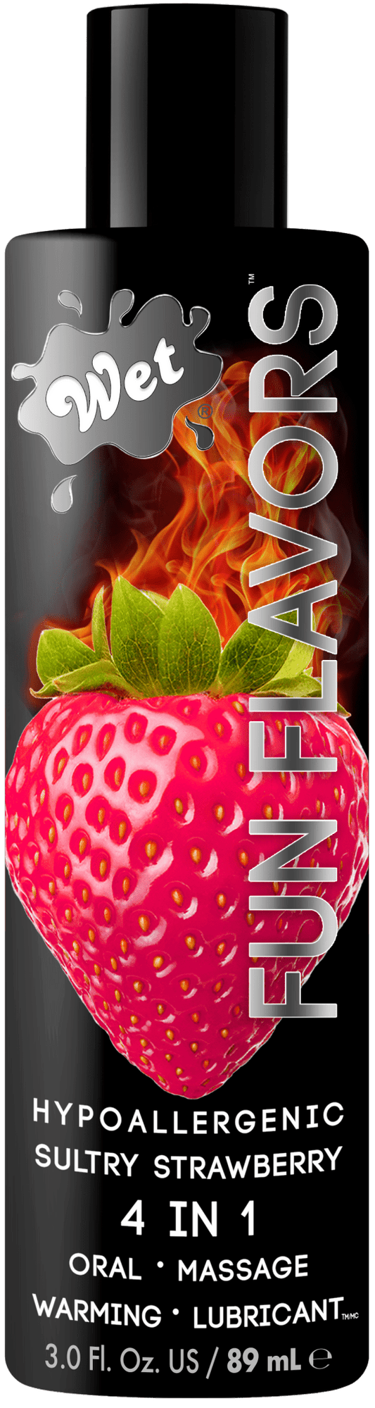 Wet Fun Flavors Sexy Strawberry 4 in 1 3oz - Other - The Rabbit Hole Life