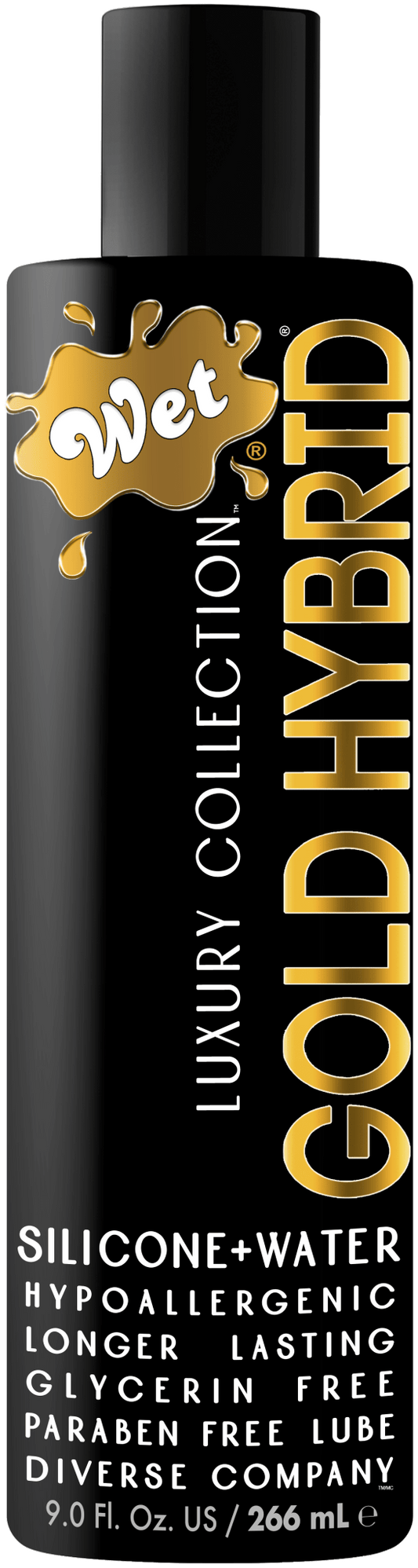 Wet Gold Hybrid Silicone & Water Based 9oz - Other - The Rabbit Hole Life