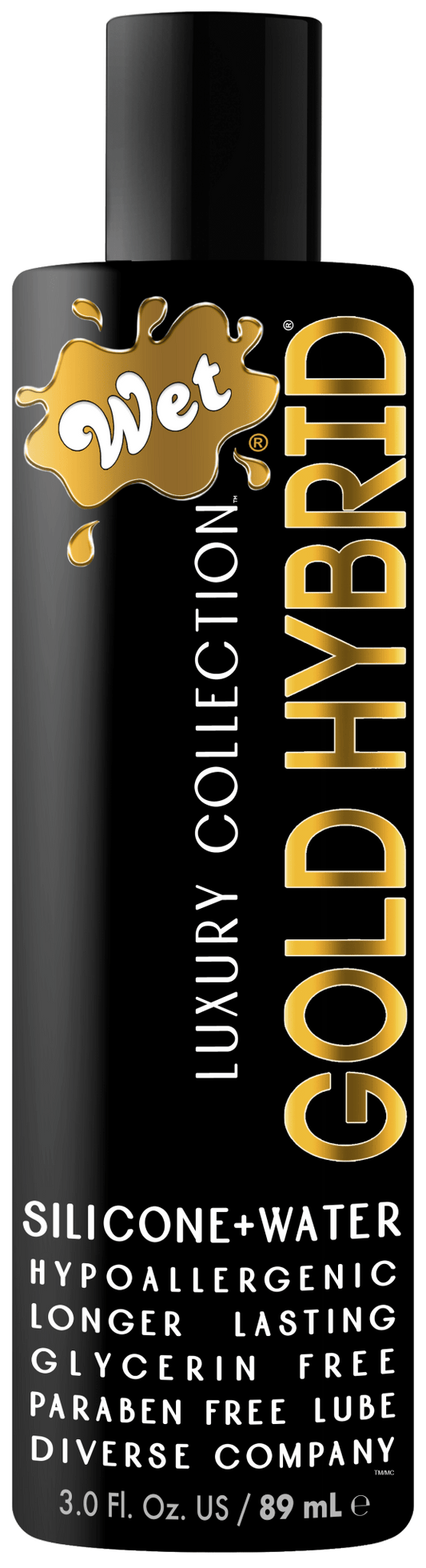Wet® Gold Hybrid Water Silicone Blend 3.1 Fl. Oz./93mL - Other - The Rabbit Hole Life