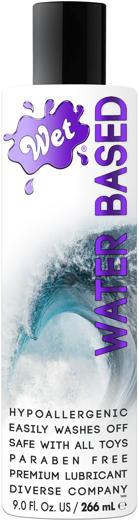 Wet Original Water Based Sex Lube 9oz - Lubes - The Rabbit Hole Life