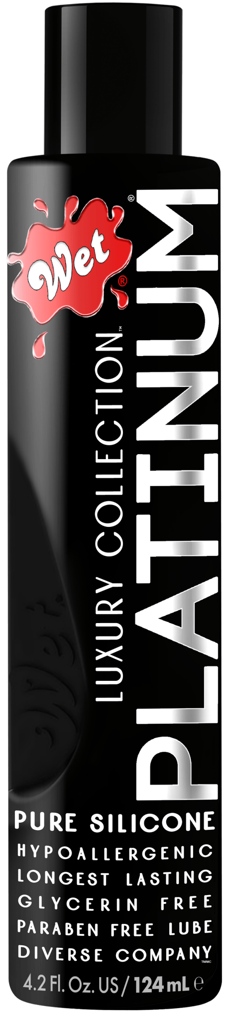 Wet Platinum Silicone Based Sex Lube 4.2 Ounce - Lubes - The Rabbit Hole Life