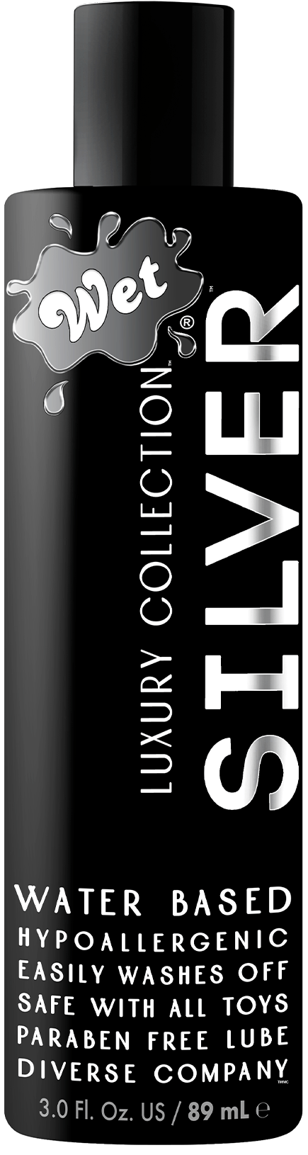 Wet® Silver Water Based 3 Fl. Oz/89mL - Other - The Rabbit Hole Life