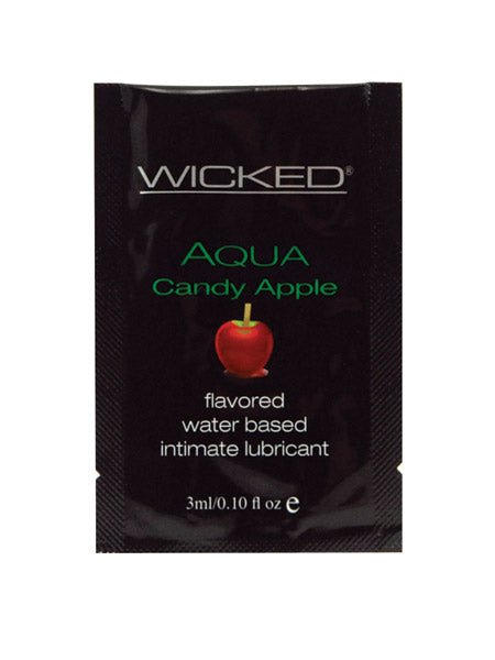 Wicked Aqua Candy Apple Sachet 0.10 oz - Lubes - The Rabbit Hole Life