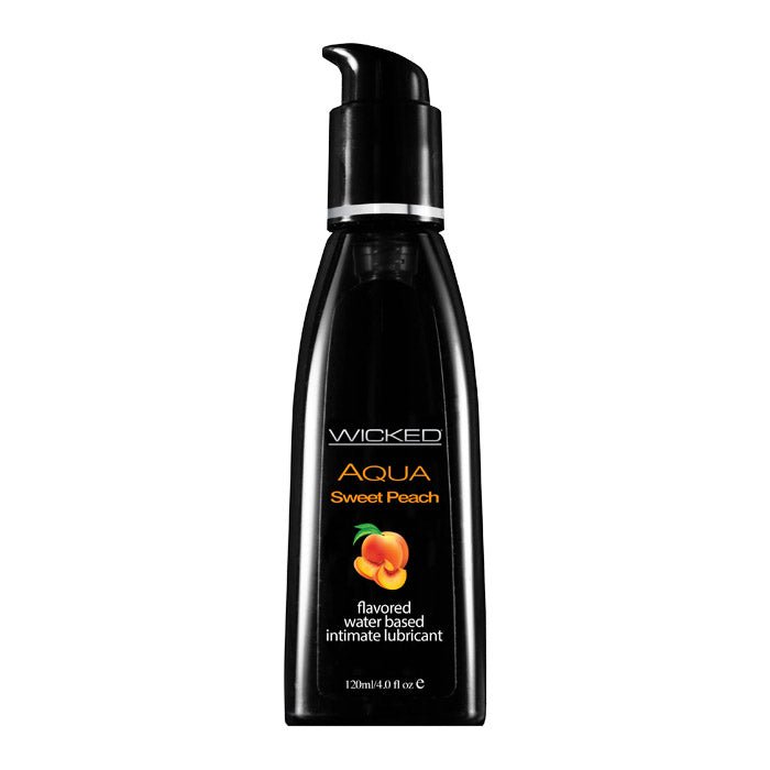 Wicked Aqua Sweet Peach 4 oz - Lubes - The Rabbit Hole Life