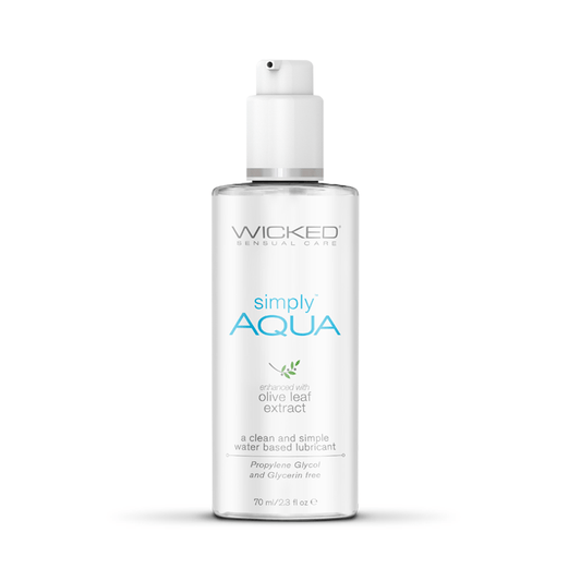Wicked Simply Aqua 2.3 oz - Lubes - The Rabbit Hole Life