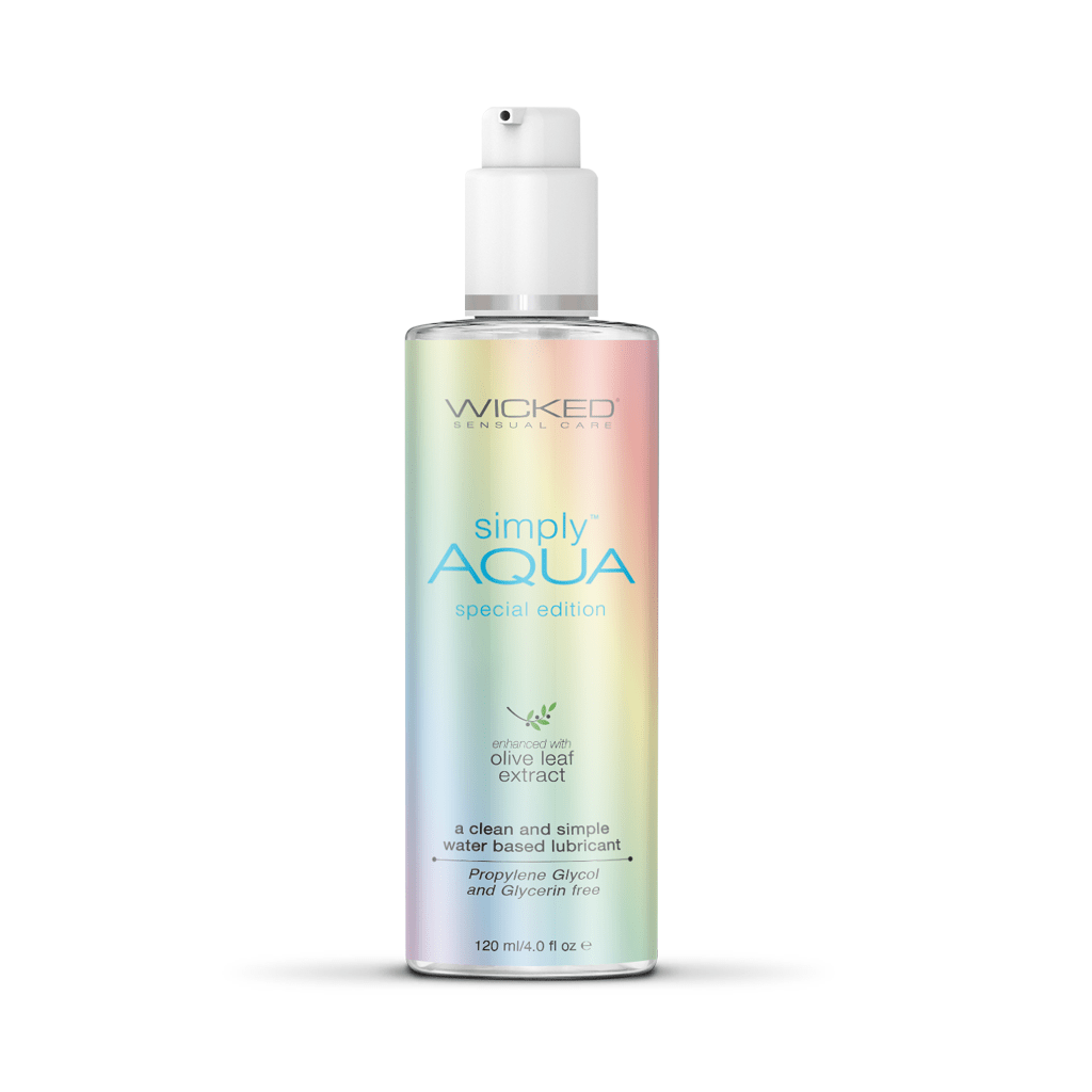 Wicked Simply Aqua Special Edition 4 oz - Lubes - The Rabbit Hole Life