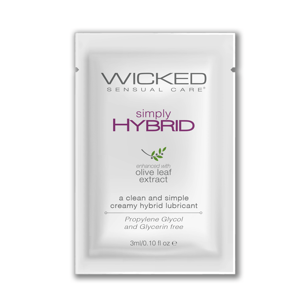 Wicked Simply Hybrid Sachet 0.10 oz - Lubes - The Rabbit Hole Life