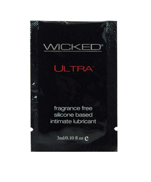 Wicked Ultra Lube- Silicone Sachet 0.10 oz - Lubes - The Rabbit Hole Life