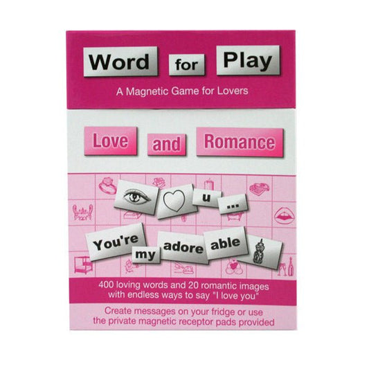 Word for Play - Love and Romance - Accessories / Miscellaneous - The Rabbit Hole Life