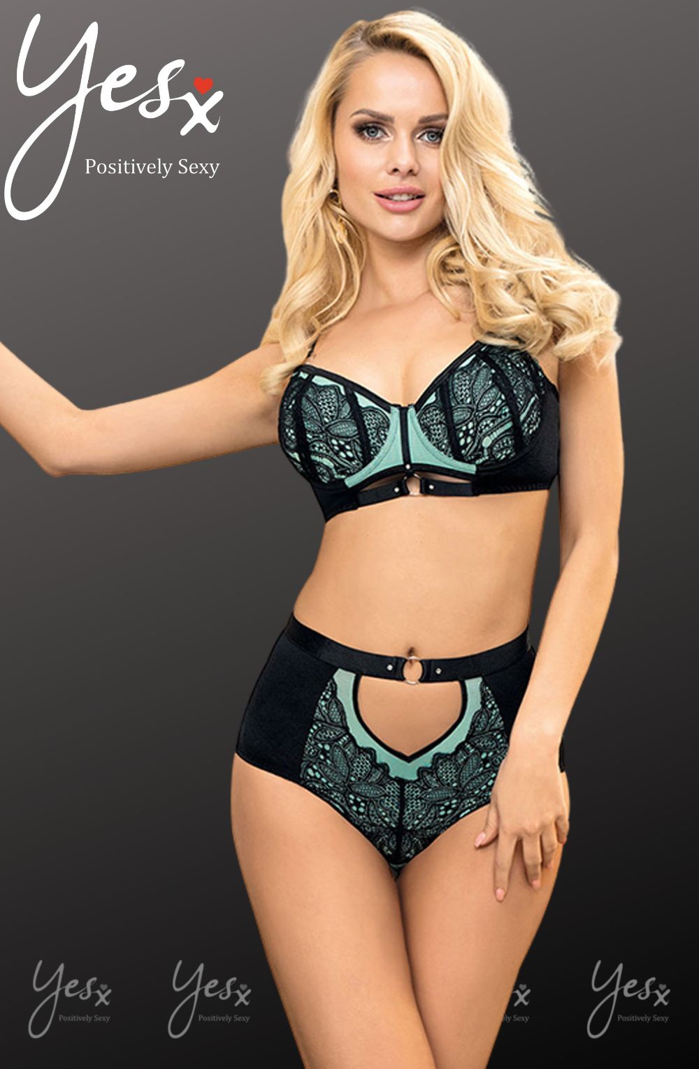 YesX YX830 Blue Bra Set - The Rabbit Hole Life