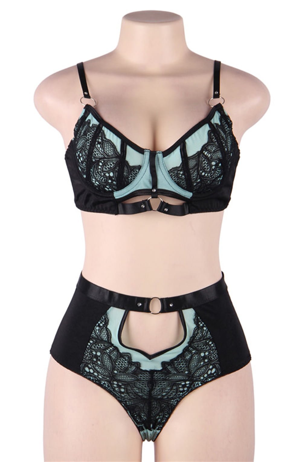 YesX YX830 Blue Bra Set - The Rabbit Hole Life