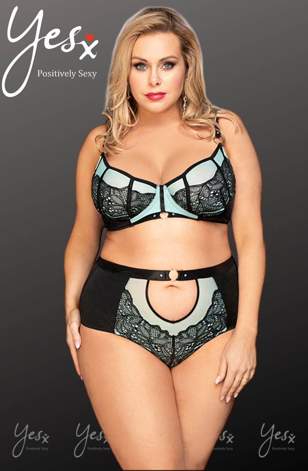 YesX YX830Q Blue Bra Set - The Rabbit Hole Life