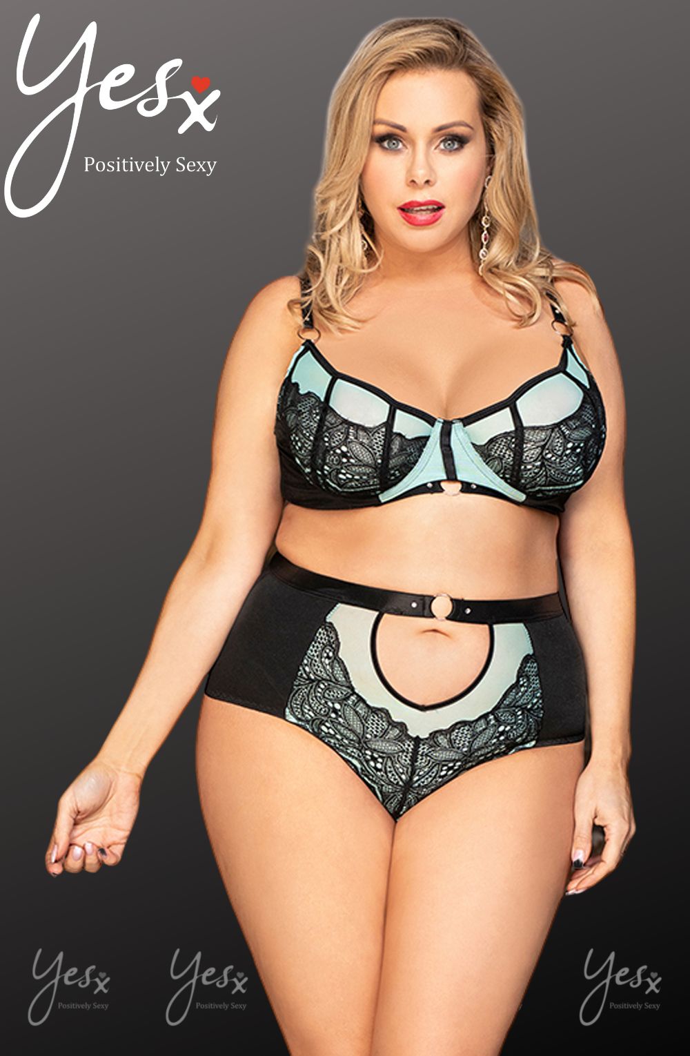 YesX YX830Q Blue Bra Set - The Rabbit Hole Life