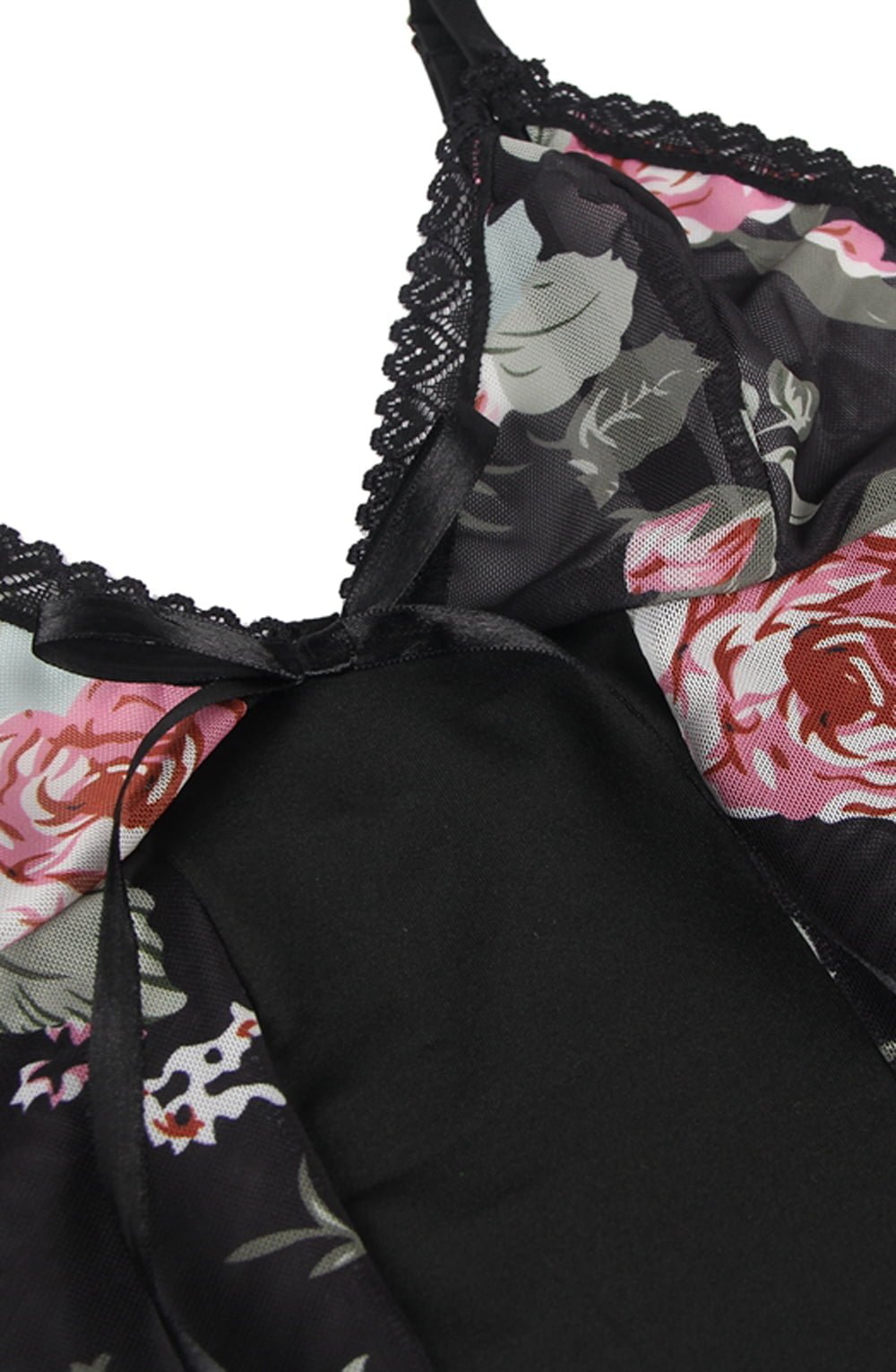 YesX YX835 Floral Babydoll - The Rabbit Hole Life