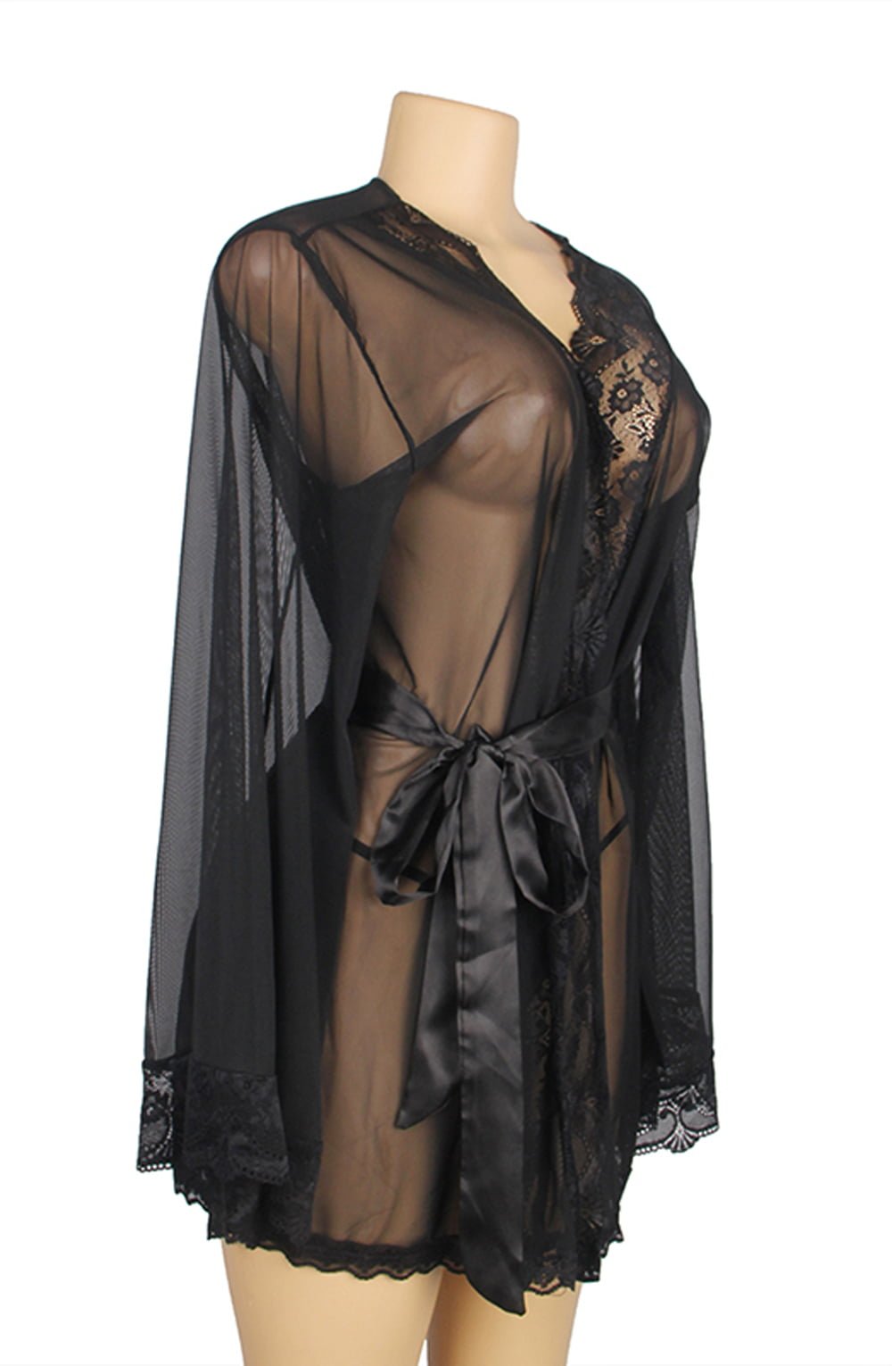 YesX YX843 Dressing Gown - The Rabbit Hole Life