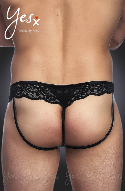 YesX YX970 Men's Brief Black - The Rabbit Hole Life