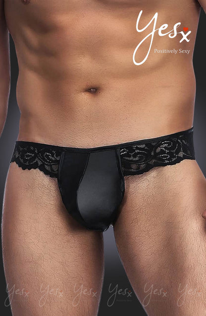 YesX YX970 Men's Brief Black - The Rabbit Hole Life