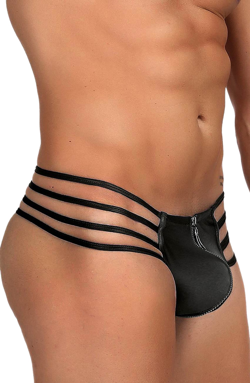 YesX YX971 Men's Thong Black - The Rabbit Hole Life