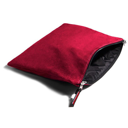 Zappa Toy Bag Cherry Microsuede - Vibrators - The Rabbit Hole Life