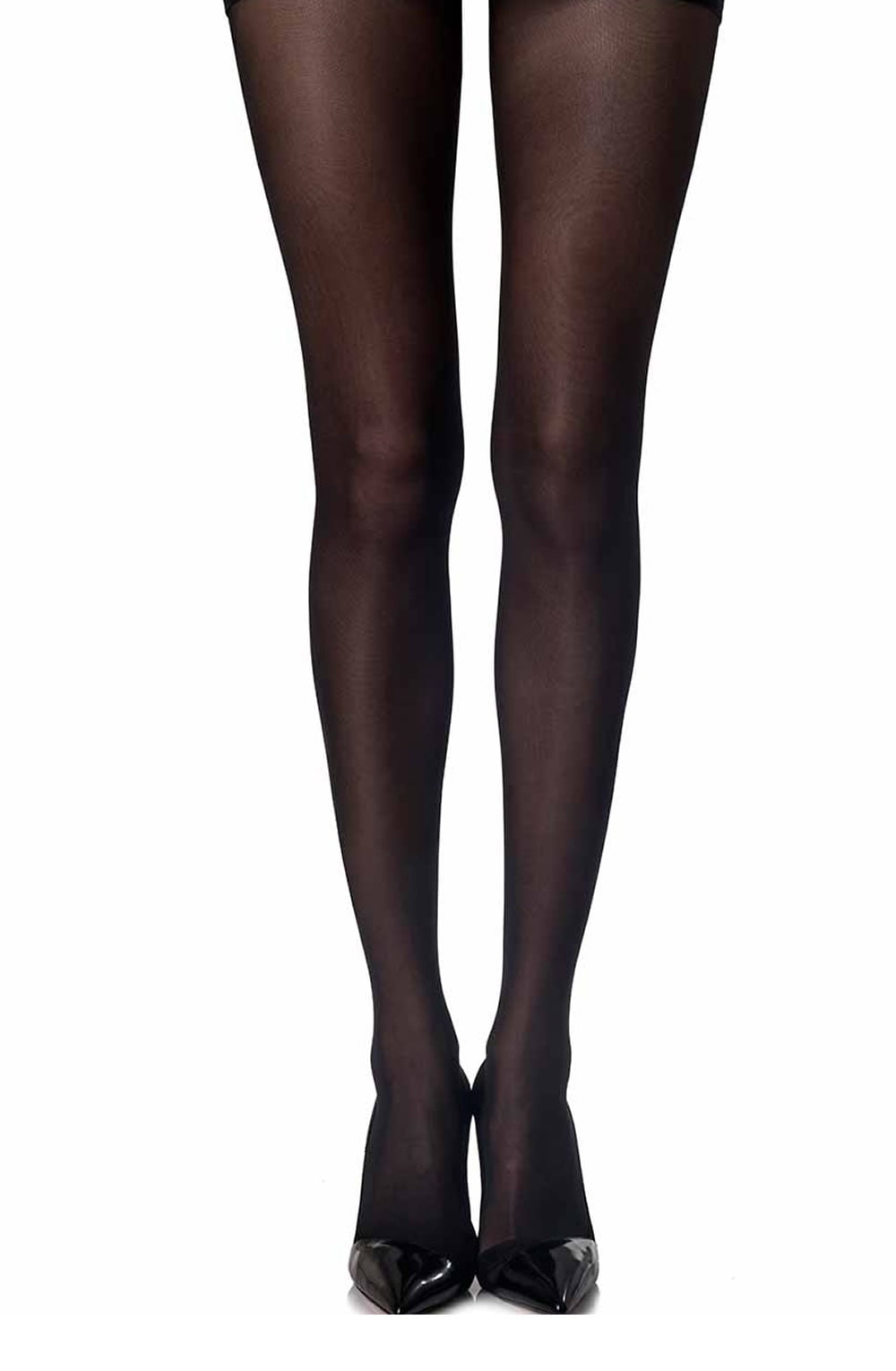 Zohara Black Sheer Tights - The Rabbit Hole Life