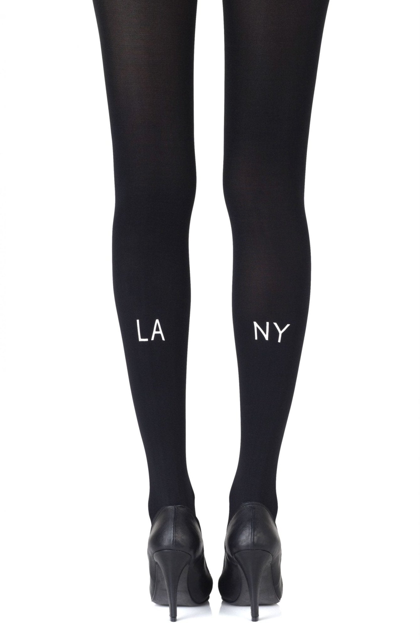 Zohara "East West" Black Tights - The Rabbit Hole Life