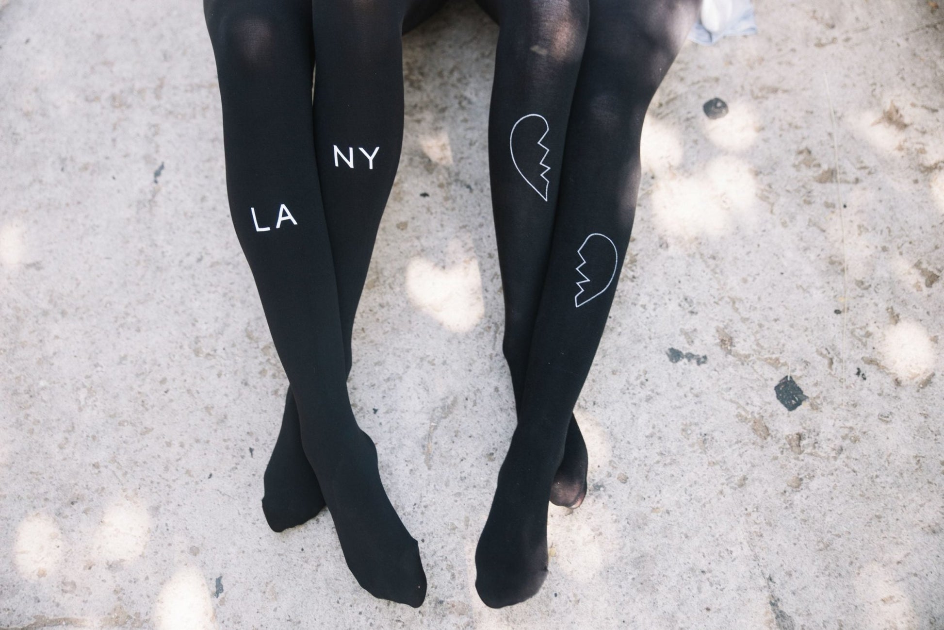 Zohara "East West" Black Tights - The Rabbit Hole Life