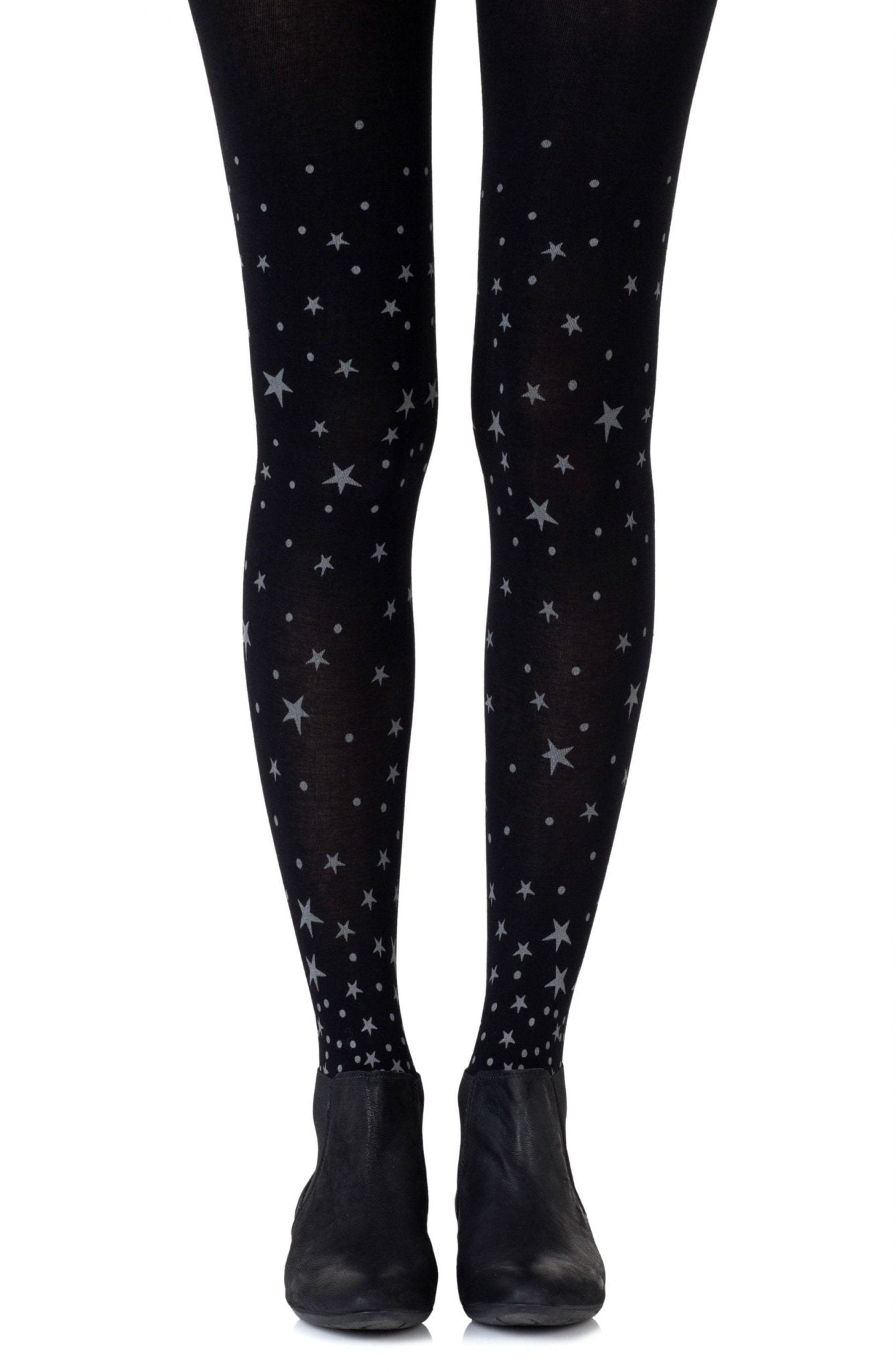 Zohara "Hollywood Boulevard" Black Tights - The Rabbit Hole Life