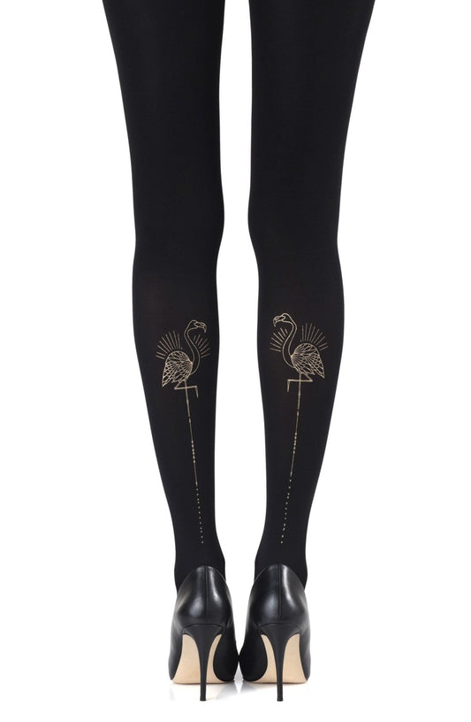 Zohara "Miami Night" Black Tights - The Rabbit Hole Life