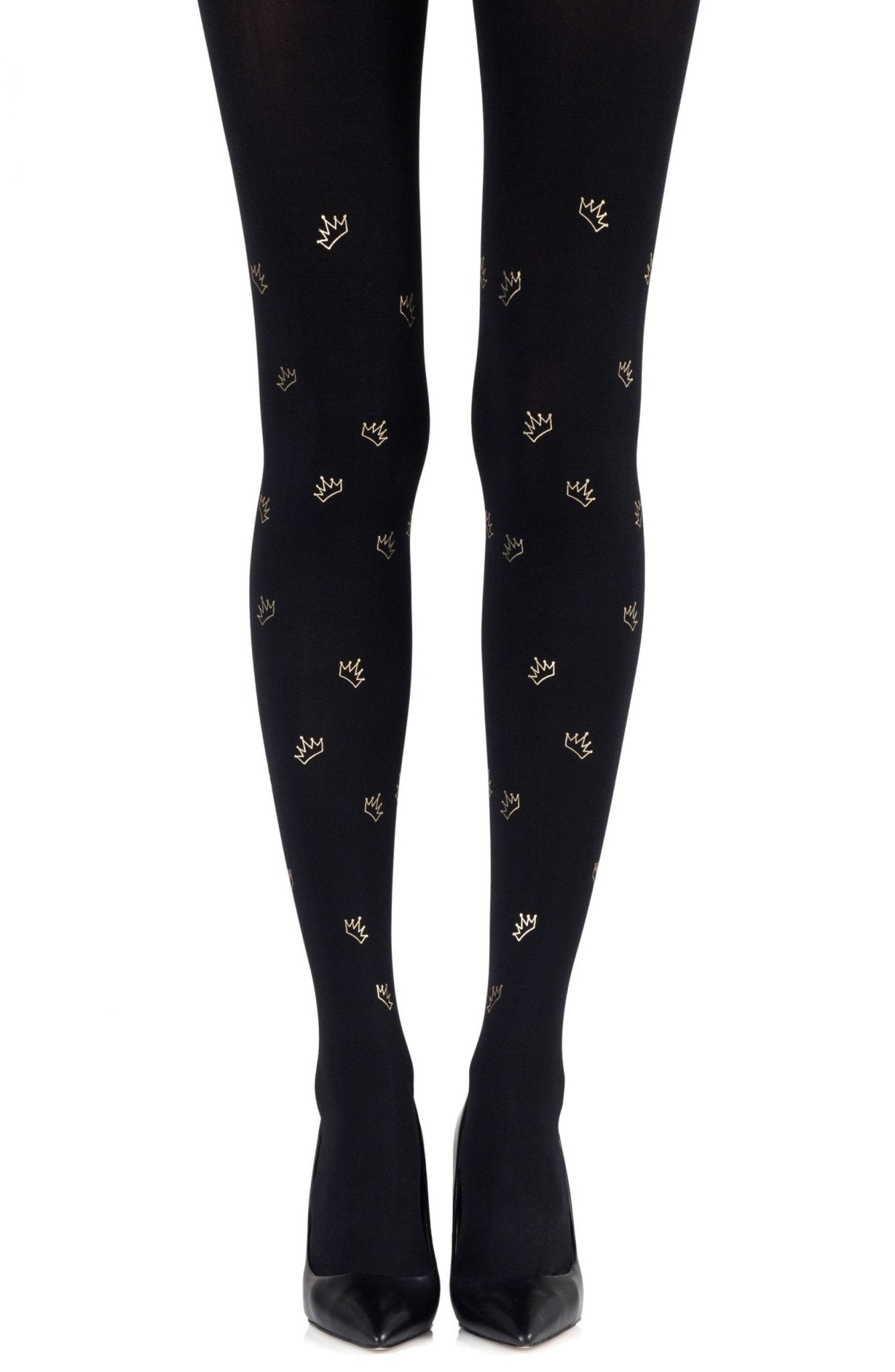 Zohara "Royal Treatment" Black Tights - The Rabbit Hole Life