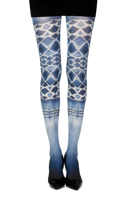 Zohara "Sea World" White Print Tights - The Rabbit Hole Life