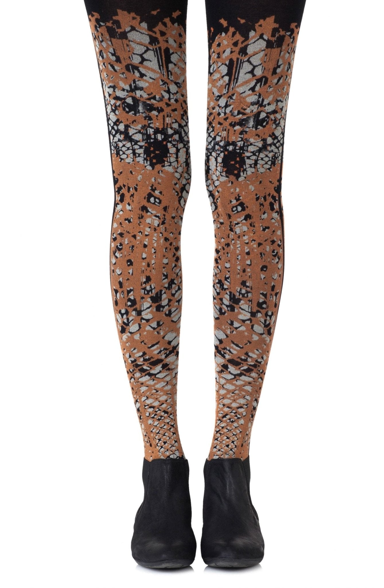 Zohara "Tip The Scale" Orange Tights - The Rabbit Hole Life