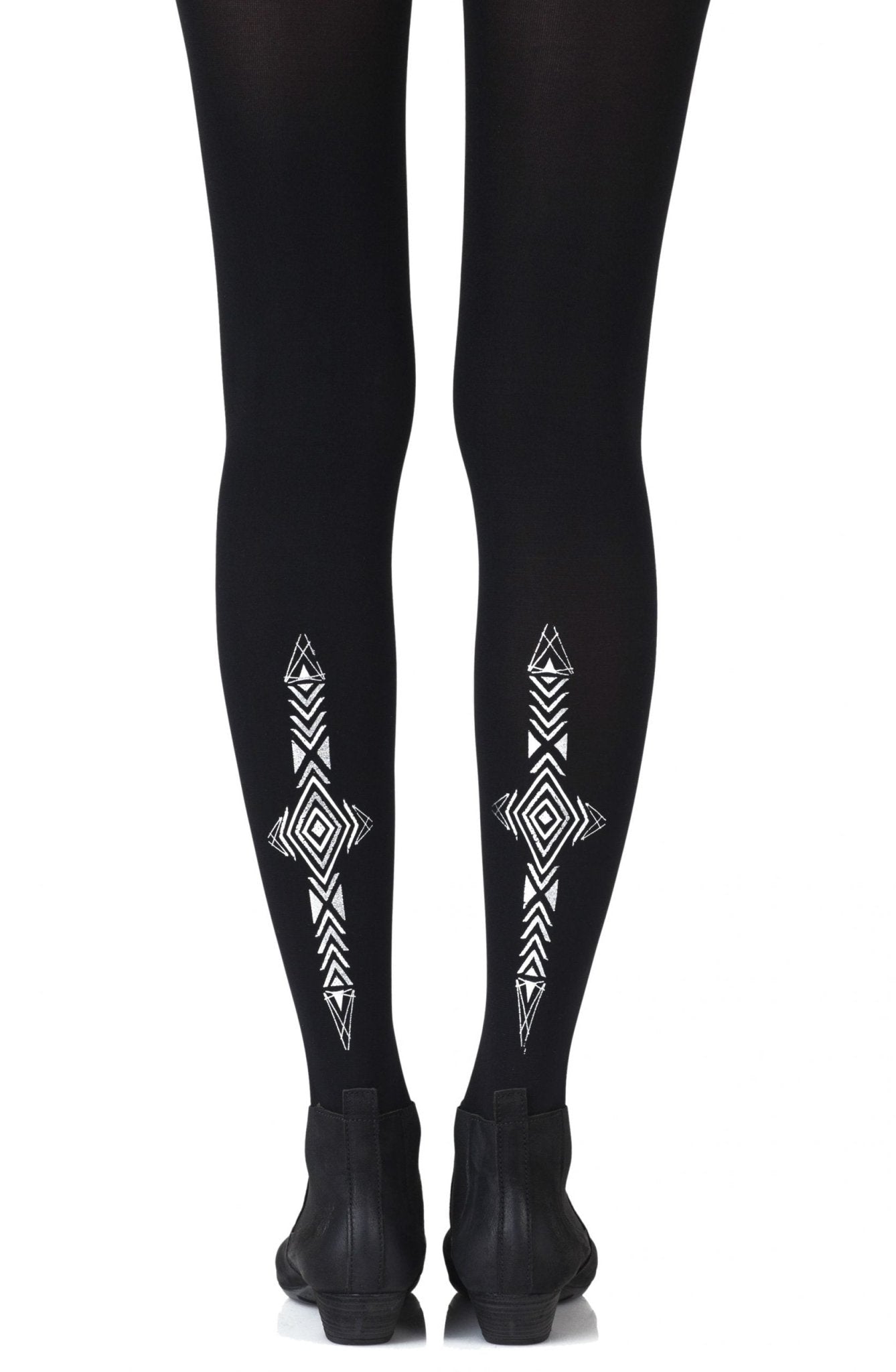 Zohara "Wanderlust" Black Tights - The Rabbit Hole Life